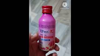 Xpect Ls syrup formula  wet cough syrup uses in Hindi cough syrup medicaleducation sugarfree [upl. by Roanna175]