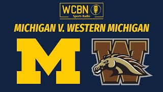 Ice Hockey 6 Michigan Wolverines vs 7 Western Michigan [upl. by Yenrab]