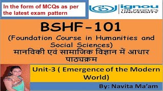 BSHF 101 UNIT3 MCQs for BSHF101 IGNOU exam Chapter3 [upl. by Ahseinat]