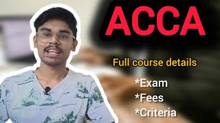 ACCA explained  Course details acca accaexams [upl. by Ddot]