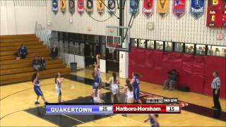 Girls Basketball HatboroHorsham vs Quakertown [upl. by Kathleen]