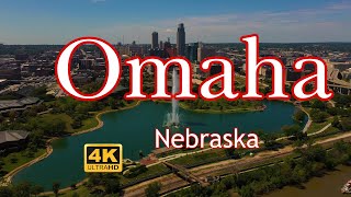 Aerial Tour of Omaha Nebraska [upl. by Atsev]