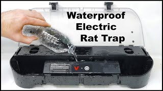 The Zapper Max RatMouse Trap  A Waterproof Electric Rat Trap That Works Mousetrap Monday [upl. by Notxarb]