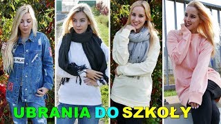 👕 TANIE I MODNE UBRANIA DO SZKOŁY 👕 Haul OpenBox Lookbook [upl. by Eened]