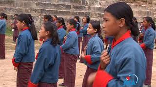 Yongi Lue Jong Exercise in Bhutan [upl. by Ennaeed]