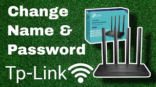 How To Change WiFi Name amp Password on Mobile  Tp Link [upl. by Armillia124]