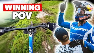 POV You WIN Red Bull Hardline 2024  Unreal Downhill Run [upl. by Goodson]