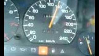 My Mazda 626 20i 148HP 140kmh to 230kmh [upl. by Hudis]