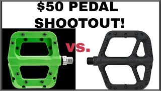 Raceface Chester vs OneUp Composite Pedals [upl. by Kinnie740]