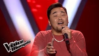 OtgonbayarT  quotBorootoi zunii dursamjquot  Blind Audition  The Voice of Mongolia 2018 [upl. by Eznyl977]