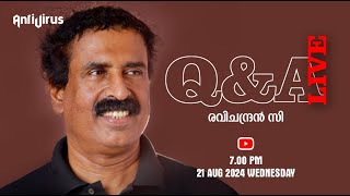 Q amp A LIVE  21Aug2024  Ravichandran C [upl. by Caron]