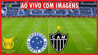 Cruzeiro x AtléticoMG AO VIVO COM IMAGENS  Brasileirão 2024  Assistir Partida Completa PES 2021 [upl. by Caril339]