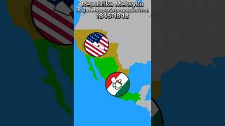 Historia Meksyku w skrócie countryballs edit map history mexico [upl. by Marva]