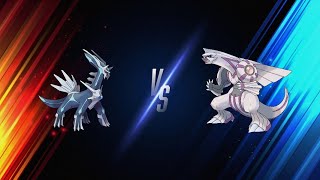 Dialga VS Palkia [upl. by Ahsekat]