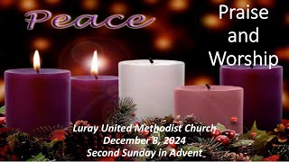 Luray United Methodist Church Dec 15th Praise and Worship Service [upl. by Thadeus355]