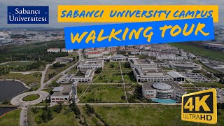 Sabanci University Campus Walking Tour 4K [upl. by Sualkcin]