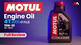 Motul 3000 4T Plus 10W30  Engine Oil  2024 [upl. by Klayman]