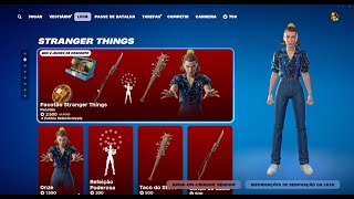 Stranger Things Patrulheira Carniçal Loja de Hoje Fortnite 2710  Loja de itens do Fortnite [upl. by Truda]