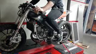 Derbi GPR 50 bidalot factory 94 314 hp dyno [upl. by Ahmed]