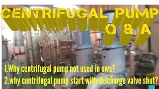 CENTRIFUGAL PUMP QUESTIONS AND ANSWERSMeo class 4 [upl. by Sukin35]