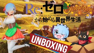 RE ZERO Rem October Fest unboxing rem rezerorem rezero octoberfest [upl. by Bambie]