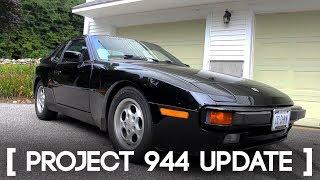 Project Porsche 944 Update Upgraded Exhaust Suspension and Brakes [upl. by Cinomod320]