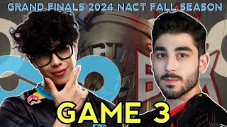 BTK VS CLOUD 9  GAME 3 GRAND FINALS NACT FALL SEASON 2024 [upl. by Kcirdneked]