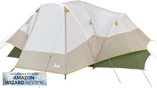 Slumberjack Aspen Grove 8 Person Hybrid Dome Family Camping Tent Review [upl. by Alahcim199]