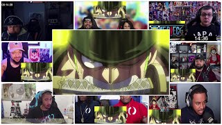 One Piece Episode 1018  Reaction Mashup [upl. by Odlo]