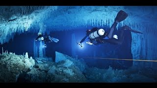 Gran Cenote dive with Dos Ojos Scuba at Sac Actun  Silt out [upl. by Krawczyk]