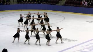 2010 Nexxice Senior Free Program Synchronized Skating Winterfest [upl. by Lumpkin]