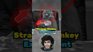 Untold Monkey Experiment 💀 shorts facts gkinhindi gk ssc upsc story storytime factsinhindi [upl. by Miki604]