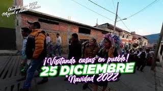 Recorriendo calles de pueblo y visitando casas en Michoacán en la Navidad  Pastorela 2022 [upl. by Yrek]