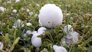 SUPER GRANDINATA Mondovì  Cuneo  SEVERE HAIL STORM NORTH ITALY [upl. by Fritz]