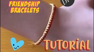 Zipper Knot Friendship Bracelet Tutorial [upl. by Ajnek634]