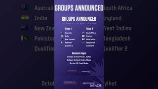 Which group is best cricket t20worldcup t20worldcup2024 icc shorts views [upl. by Casilde]