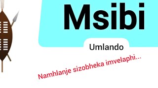 Msibi Clan History ake sibheke ukuthi abakwa Msibi bavelaphi  Umlando Origin [upl. by Folger]