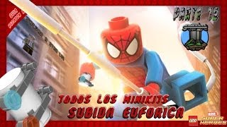 LEGO Marvel Super Heroes Minikits y Stan Lee de Subida Euforica [upl. by Miahc]