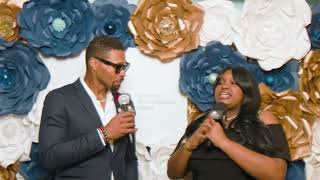 KARON RILEY INTERVIEW Women in Film and Television Atlanta 50th Anniversary Gala [upl. by Neumark459]