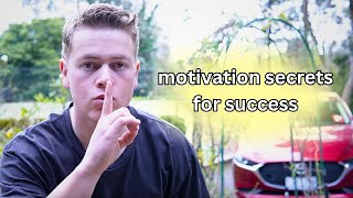 3 secrets that will MOTIVATE you to do anything… [upl. by Stroup]