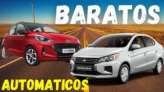 Los 5 AUTOS automaticos MAS BARATOS EN MEXICO modelo 2023 [upl. by Cade]