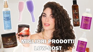 I MIGLIORI PRODOTTI LOWCOST PER CAPELLI MOSSI E RICCI [upl. by Aisak]