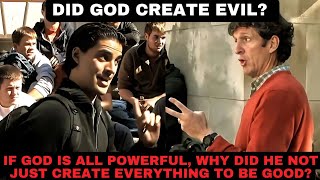 College Student Asks Cliff TOUGH Questions about Satan Hell and God Epic Response [upl. by Doll]