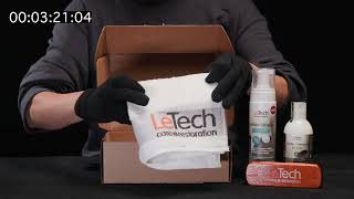 Набор для ухода за кожей Leather Care Kit letech реставрация [upl. by Arriek]