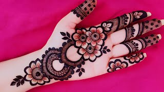 New Eid special mehndi design back hand  Mehndi design simple and easy  Mehndi design  Mehndi [upl. by Elane]