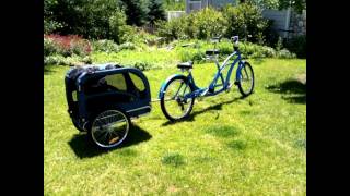 Solvit Houndabout Pet bicycle trailer [upl. by Jordon]