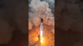 World Biggest Rocket landed successfully shorts spacex elonmusk space booster starship nasa [upl. by Lacram]