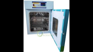 Laboratory Bacteriological Incubator 4 cu ft 100 liters  37°C Working [upl. by Suiravat644]