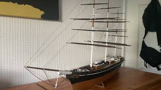 Cutty sark 196 scale part 5 [upl. by Seen]