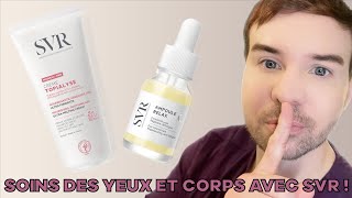 SVR  SOIN CONTOUR DES YEUX HYDRATATION NUTRITION amp UNE SURPRISE A 30 [upl. by Kit]